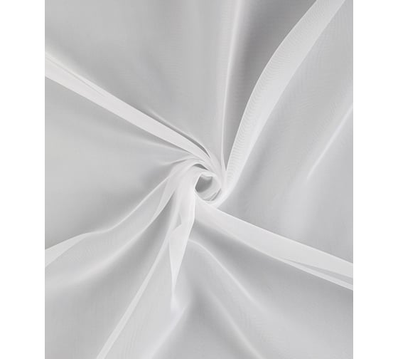 Тюль LEGRAND Вуаль 300х280 см, с утяжелителем, белый ГП 58087899