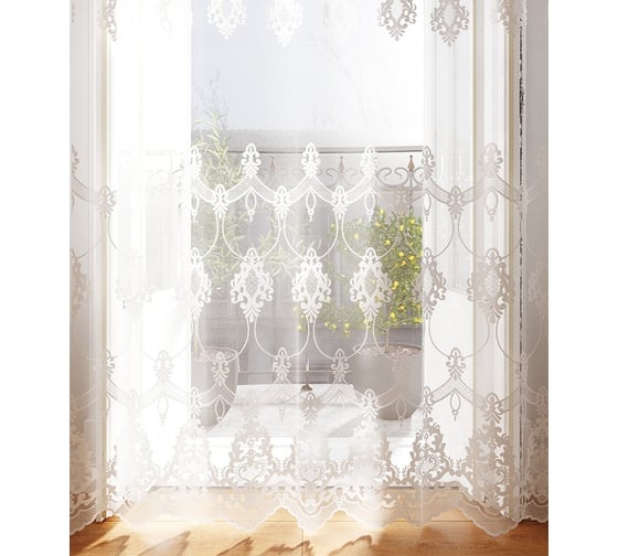 Тюль LEGRAND Беатрис 500х260 см, белый ГП 58086184
