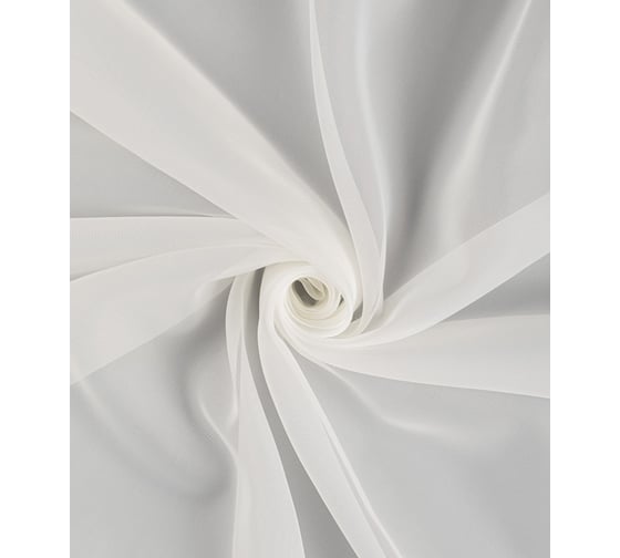 Тюль LEGRAND Вуаль 500х280 см, с утяжелителем, молочный ГП 58087902