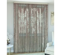 Тюль LEGRAND Дождь 200х260 см, брусника 58083041