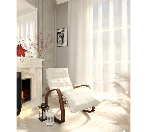 Тюль LEGRAND Канвас 200х280 см, с утяжелителем, белый 58086913