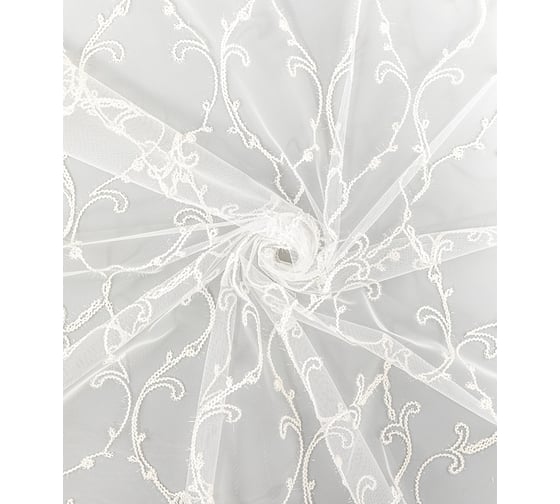 Тюль LEGRAND Изабель 300х280 см, айвори 58087911