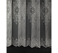 Тюль LEGRAND Катрин 300х280 см, белый с серебром 58086925