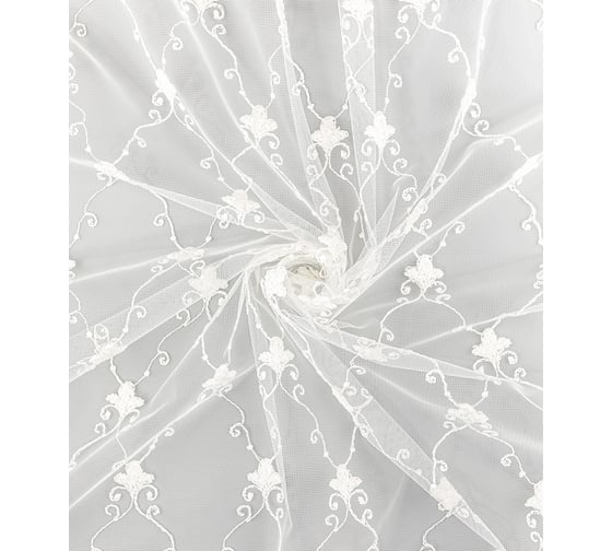 Тюль LEGRAND Кармен 300х260 см, молочный 58086033