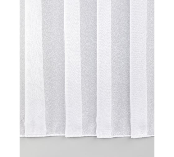 Тюль LEGRAND Канвас 500х280 см, с утяжелителем, белый 58086915 1