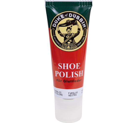 Крем для ухода за гладкой кожей Duke of Dubbin Duke Shoe Polish бесцветный, 75 мл 3963 050