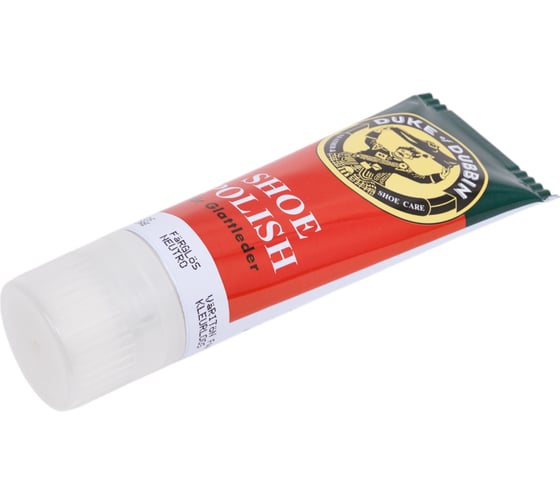 Крем для ухода за гладкой кожей Duke of Dubbin Duke Shoe Polish бесцветный, 75 мл 3963 050