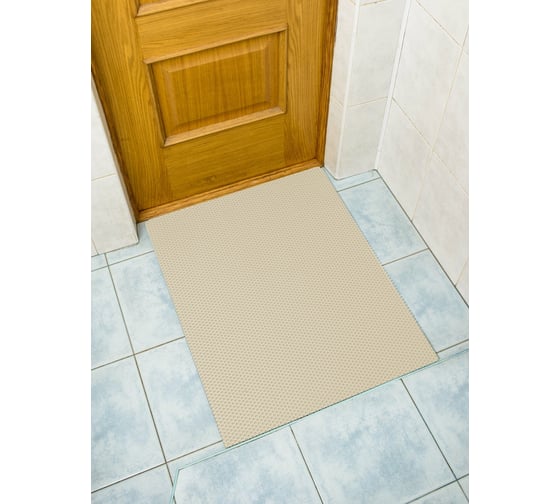 Придверный коврик Vicecar 60x75 см, бежевый EZ033_бежевый