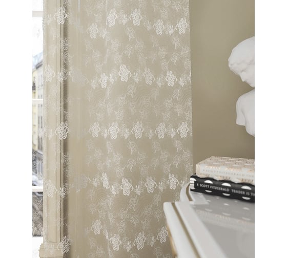 Тюль LEGRAND Лея 500х280 см, молочный 58086285