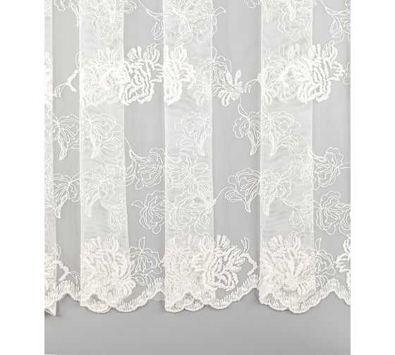 Тюль LEGRAND Лея 500х260 см, белый 58088536