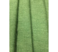 Штора под лен Костромской текстиль Сочная зелень, ширина 190 см, высота 260 см, зеленый 00-00000486