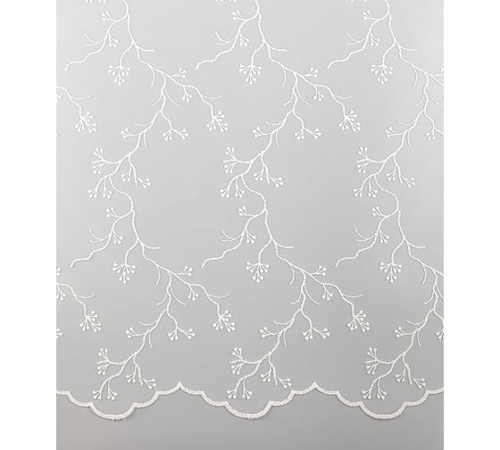 Тюль LEGRAND Сакура 300х260 см, молочный 58086171