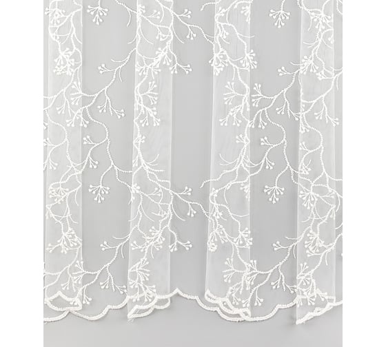 Тюль LEGRAND Сакура 300х260 см, молочный 58086171