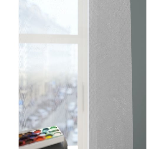 Тюль LEGRAND Шанти 500х280 см, с утяжелителем, белый 58086301