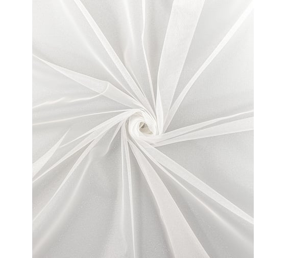 Тюль LEGRAND Шанти 500х280 см, с утяжелителем, экрю 58086299