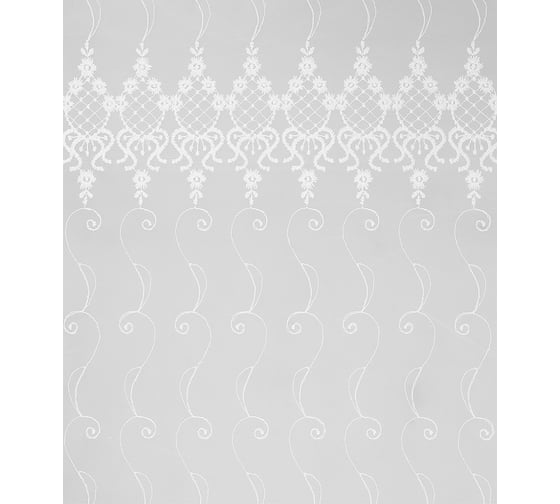 Тюль LEGRAND Флер 500х280 см, белый 58087906 1