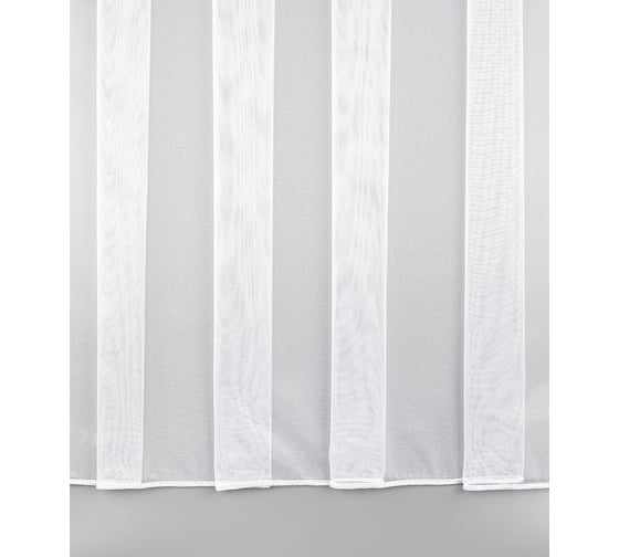 Тюль LEGRAND Шанти 200х260 см, с утяжелителем, белый 58086008 1