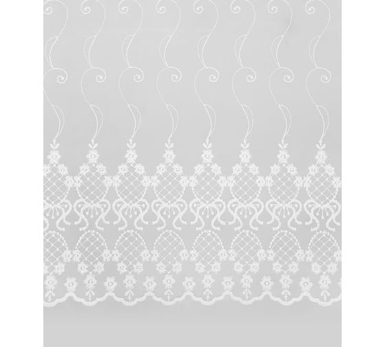 Тюль LEGRAND Флер 300х280 см, белый 58087905