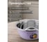 Миска для взбивания PERFECTO LINEA из нержавеющей стали слива 28 см серия Romantic life 24-012834 ЦГ-0114264860 4
