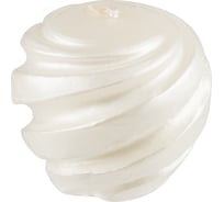 Свеча Волшебная страна Шар белая, лак 104549