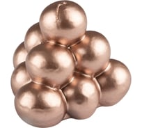 Свеча Волшебная страна Пирамида нежно-розовая, лак 104548