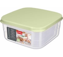 Комплект контейнеров Phibo для продуктов 4 шт., 0,3л + 0,45л + 0,65л + 1л Зеленый 433124436