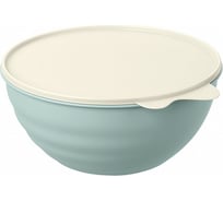 Миска Phibo с крышкой с декором Wave 3,7л зеленый 433217809
