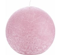 Свеча шар TODI Rustic высота 6,5 см, аромат роза 806865617923