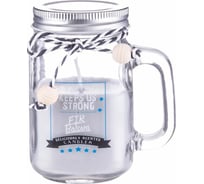 Свеча TODI в баночке со стеклянной крышкой, размер 6х11см, аромат гиацинт 806690228456