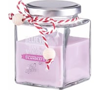 Свеча TODI в баночке со стеклянной крышкой, размер 6х8,5см, аромат лаванда 806144147559