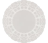 Ажурные салфетки S-Chief 24 см белый 10 шт 536072