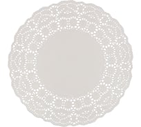 Ажурные салфетки S-Chief 28 см белый 10 шт 536073