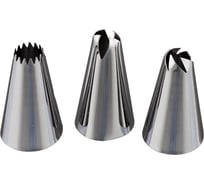 Набор кондитерских насадок S-Chief № 3, металл 452305