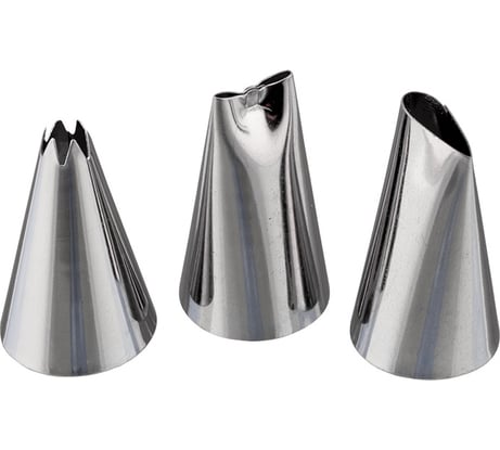 Набор кондитерских насадок S-Chief № 4, металл 452306