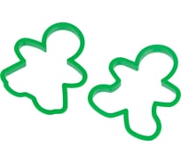 Набор вырубок для теста S-Chief №01 пряничные человечки пластик 2 шт 635526