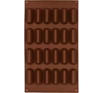 Силиконовая форма для конфет S-Chief 30x175x2 см пирамидки - 24 ячейки 410683