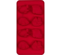 Силиконовая форма для конфет S-Chief 21x11x3 см транспорт - 8 ячеек 564325