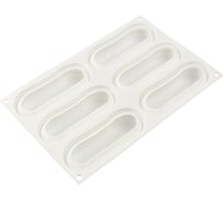 Силиконовая форма для пирожных S-Chief 30x19x35 см эклеры - 6 ячеек 554383