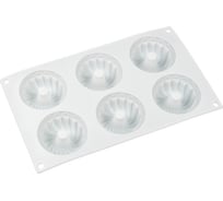 Силиконовая форма для пирожных S-Chief 285x17x35 см мини-кексы - 6 ячеек 562311