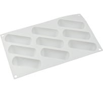 Силиконовая форма для пирожных S-Chief 298x174x42 см пирамидки - 9 ячеек 361137