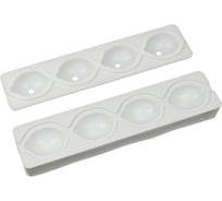 Силиконовая форма для пирожных S-Chief 35x82x6 см лимоны - 4 ячеек 569071