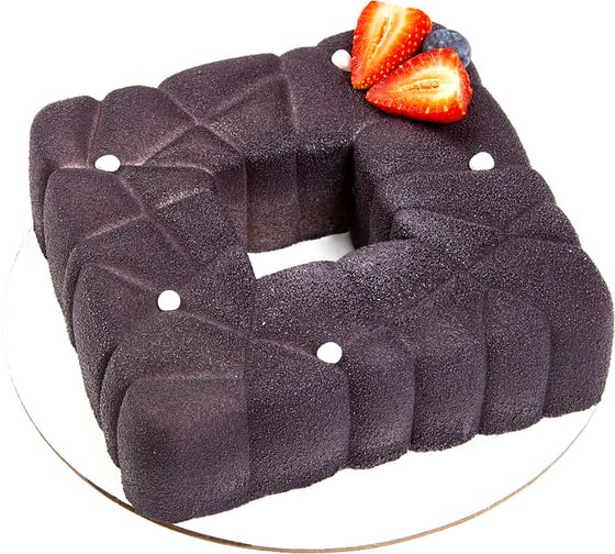 Силиконовая форма для тортов и пирогов S-Chief 18x18x55 см квадрат 553635