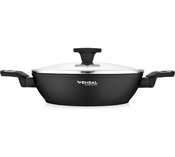 Сотейник с крышкой VENSAL Velours noir 26 см VS1004