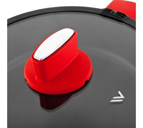 Сотейник с крышкой VENSAL Velours rouge кованый, 24 см VS1026