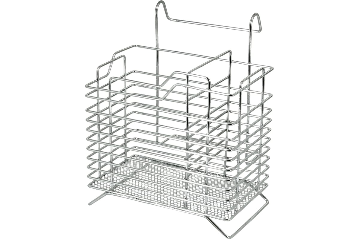 Подставка для столовых приборов на рейлинг