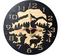 Настенные часы 5 ПРОФМЕТСТИЛЬ Олени 733