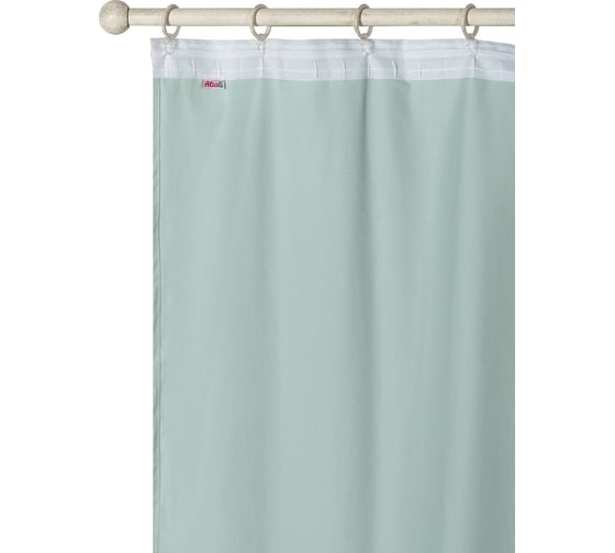 Комплект штор для кухни Altali Мята с подхватами 140x180 см, 2 шт 8-Z279/1