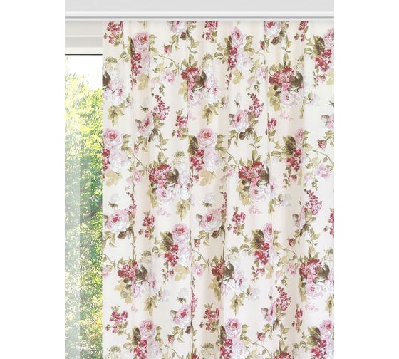 Интерьерная штора для гостиной, спальни, кухни Altali Розы 200x270 см 799-1852/1