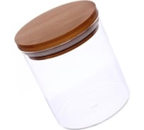 Банка для сыпучих продуктов EUROHOUSE 10.2x13.5 см, 500 мл, стекло 14567