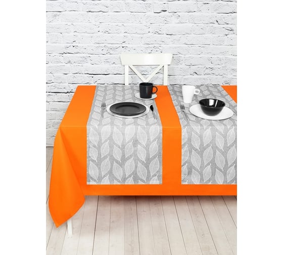 Комплект дорожки-скатерти на стол Altali 2 шт, 40x140 см, коллекция Банги 2-2142/1